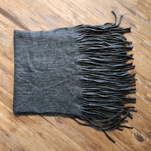 Lucky Brand - Solid Brushed Scarf Gray - Picture 4 of 6